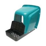 Cuibar pentru gaini ouatoare din plastic, 460x230x400 mm