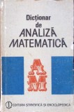 DICTIONAR DE ANALIZA MATEMATICA-ROMULUS CRISTESCU-127412