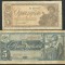 q4441 RUSIA URSS SET 1 RUBLA 1938 miner si 3 RUBLE 1938 aviator FRUMOASE