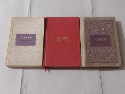 DANTE - DIVINA COMEDIE ~INFERNUL+PURGATORIUL+PARADISUL ~ilustratii GUSTAVE DORE foto