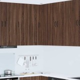 VidaXL Dulap suspendat de bucătărie Stejar &icirc;nchis 57 x 57 x 100 cm 885172