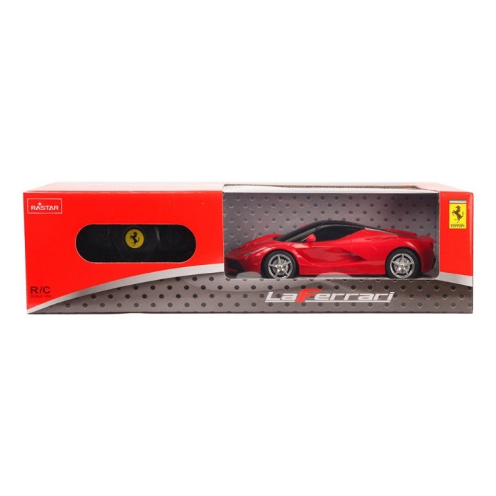 MASINA CU TELECOMANDA FERRARI LAFERRARI ROSU CU SCARA 1 LA 24