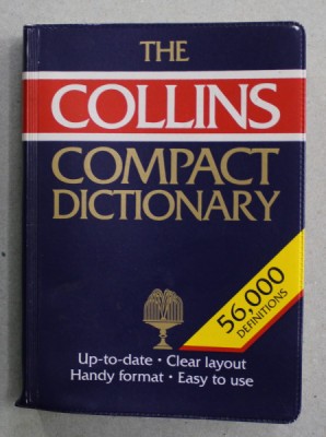 THE COLLINS COMPACT DICTIONARY - , by WILLIAM T. McLEOD , 1991 foto