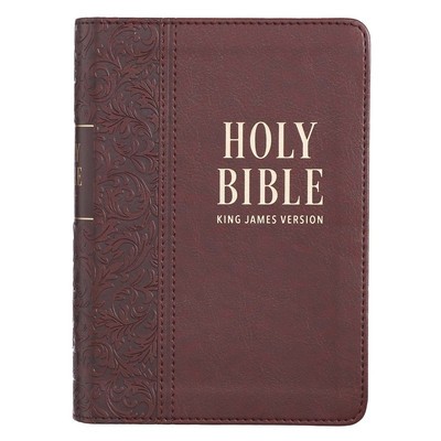 KJV Compact Large Print LL Brown foto