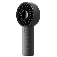 Ventilator Portabil 3600mAh cu Display Digital - JisuLife (Life4) - Black foto