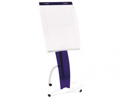 FLIPCHART MAGNETIC ROCADA RD680, 74x95 cm, picior sticla foto