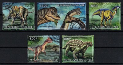 TOGO 2017 - Dinozauri / serie completa foto