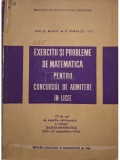 Ion St. Musat - Exercitii si probleme de matematica pentru concursul de admitere in licee (Editia: 1966)