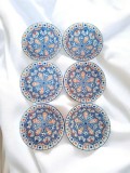 Set 6 boluri multicolore din ceramică