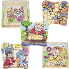 Puzzle Stratificat Mierea De Albine foto
