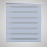 Jaluzea tip zebra, 80 x 150 cm, alb