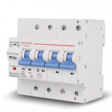 Siguranta automata modulara inteligenta MCB WCB104, Wi-Fi, tip AC, 4P, 6 kA, 63 A