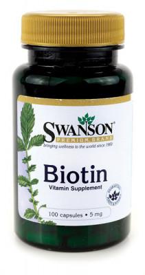 Vitamina b7 -biotina 5mg 100cps foto