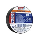 Banda izolatoare tesaflex 10m negru 10buc, Tesa