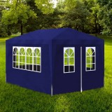 VidaXL Cort de petrecere, albastru, 3 x 4 m