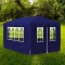 Gossi cort de petrecere, albastru, 3 x 4 m