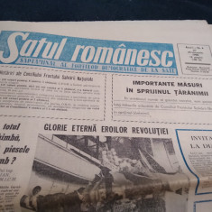 REVISTA SATUL ROMANESC NR 4 25 IANUARIE 1990