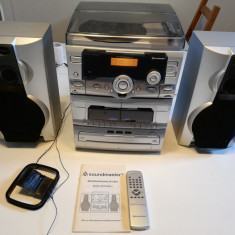 Combina Audio SOUNDMASTER MCD-5020-1 (CD/MC/Pick-up/Amplif/Boxe) - Impecabil