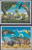 Cumpara ieftin DB1 Fauna Ghana Lei Zebra Bivol Rinocer Pasari 2 MS MNH
