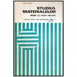Tacutu Ion - Studiul materialelor - Meserii cu profil mecanic - Manual pentru scoli profesionale, anul l - 115807
