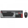 Kit Tastatura si Mouse Wireless Yesido KB43, Negru