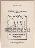 Melinda Candea - Studiu de geografie umana. Carpatii Meridionali (autograf)