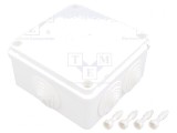 Cutie de Conexiuni IP65 Albă 100x100x50 mm