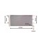 Condensator climatizare, Radiator AC Audi A4 2015-, A5 2016-, A6 (C8) 2018-, A7 (4k) 2018-, 675(645)x318x12mm, MAHLE AC101000P