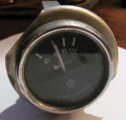 CY - Ceas auto indicator temperatura apa / autoturism masina DACIA / neprobat