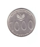 Moneda Indonezia 1000 rupiah 2010, stare buna, curata