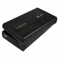 Rack extern Logilink UA0082, USB 2.0, 3.5 Inch, Negru