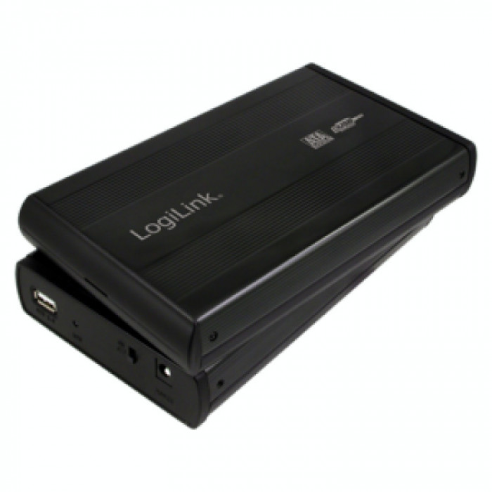 Rack extern Logilink UA0082, USB 2.0, 3.5 Inch, Negru