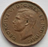 CANADA 1 CENT 1945 GEORGE VI. (1936-1952)