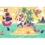 Cumpara ieftin Puzzle Si Joc Aventura Piratilor, 2X24 Piese, Ravensburger