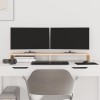 Suport pentru monitor, 100x27x10 cm, lemn masiv de pin