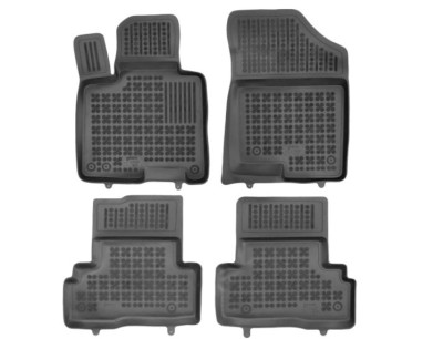 Covorase auto Hyundai Tucson, 10.2020-, negru; elastomer, RapidAuto foto