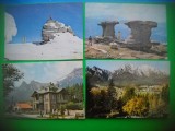 HOPCT LOT 3123 BUSTENI -PRAHOVA- 4 CARTI POSTALE-CIRCULATE, Circulata, Printata