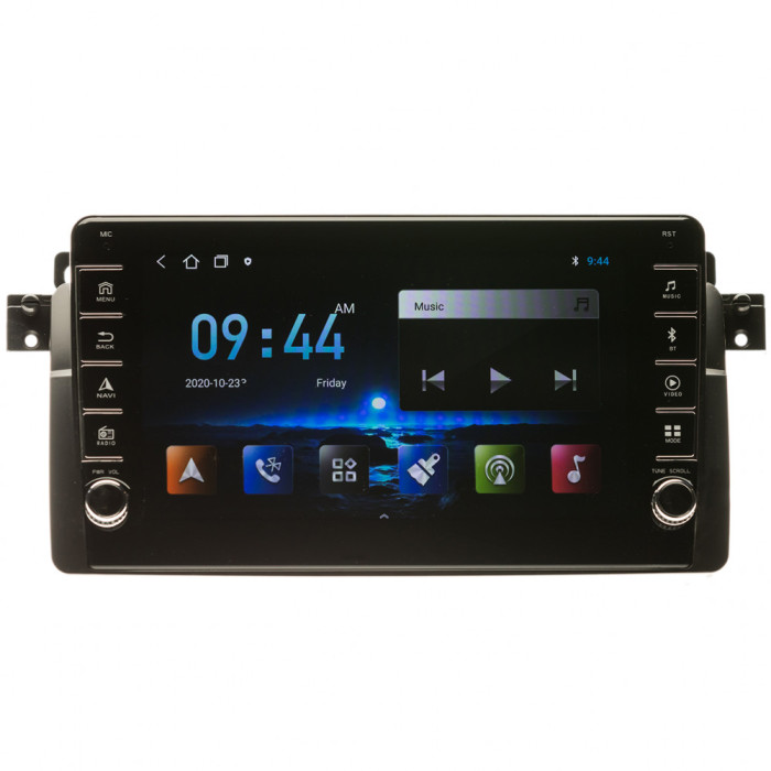 Navigatie AUTONAV Android GPS BMW E46 PRO 64GB 4GB RAM 8&quot; WiFi 2 x USB Bluetooth 4G Octa-Core 8 * 1.3GHz 4 * 50W