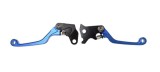 Manete ambreiaj si frana reglabile Yamaha WR250R/X 07-17, culoare albastru Cod Produs: MX_NEW CND0007BU