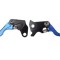 Manete ambreiaj si frana reglabile Yamaha WR250R/X 07-17, culoare albastru Cod Produs: MX_NEW CND0007BU