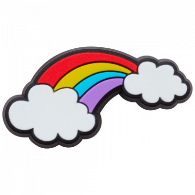 Jibbitz Crocs Rainbow with Clouds foto
