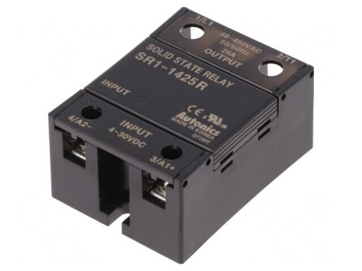 Releu Semiconductor Monofazat 25A 48-480VAC 4-30VDC foto