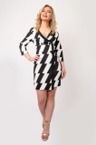 Cumpara ieftin Rochie Tip Sacou Dama Julia - S(36)
