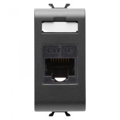 Priza UTP CAT 5E 1M Gewiss Chorus negru GW12421
