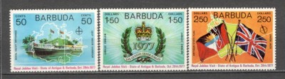 Barbuda.1977 Vizita Reginei Elisabeth II GB.137 foto