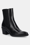 Marc O&#039;Polo ghete chelsea de piele Luna culoarea negru, cu toc cui, 50718457104134