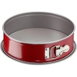 Forma tort TEFAL Delibake J1641474, 27cm, Oțel carbon, rosu
