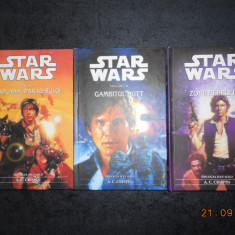 A. C. CRISPIN - STAR WARS. TRILOGIA HAN SOLO 3 volume (2003-2004, ed. cartonata)