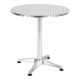Cumpara ieftin Masa Lazo crom aluminiu D70x70cm