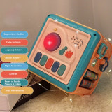 Jucarie interactiva si educativa tip cub, 6in1, diferite jocuri, activitati